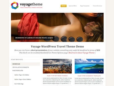 Voyage Wordpress Travel Agency Theme
