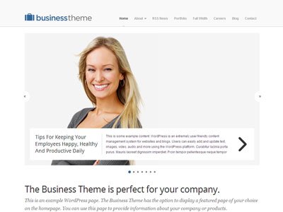 Business Wordpress Company Theme