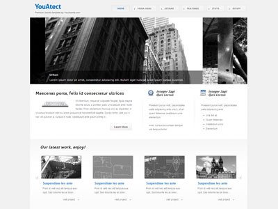 YouAtect Joomla Online Portfolio Template
