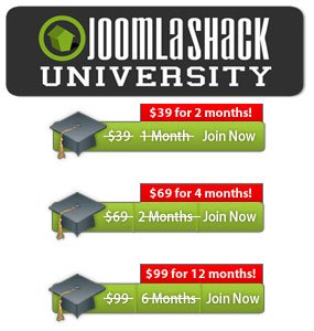 Free Joomla Training JoomlaShack