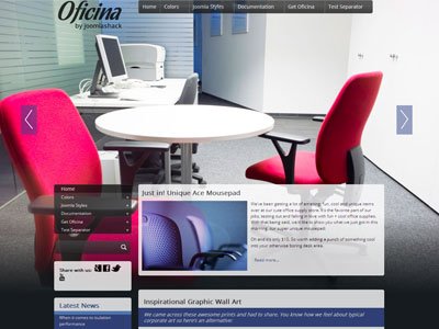 Oficina Joomla Template