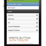 ZT Galosa Joomla Template Mobile View