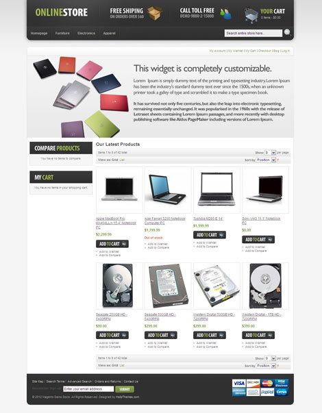 HelloPod Magento eCommerce Theme