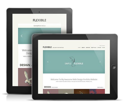 Flexible Responsive iPad Theme