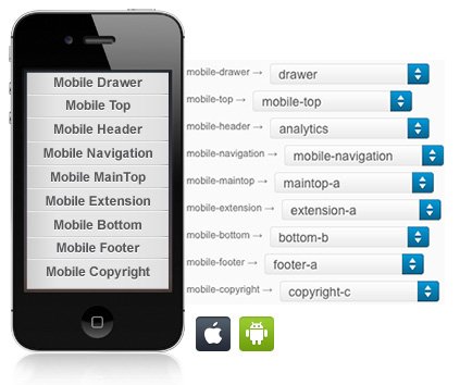 Ximenia Joomla iPhone Android Positions