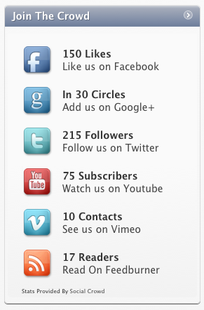 WP Social Crowd Plugin