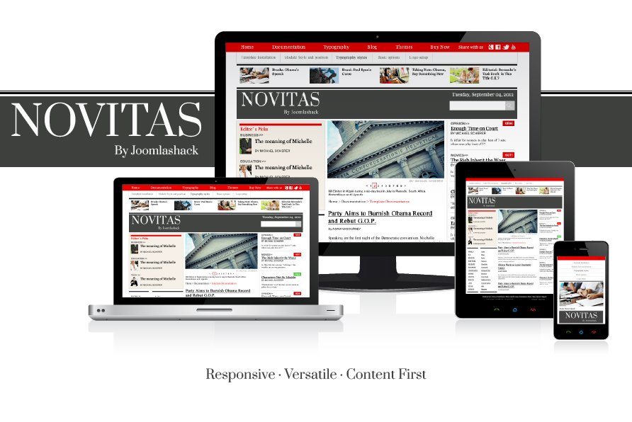 Novitas Joomla Mobile Template