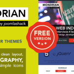 Mondrian Free Joomla Wright Framework Template