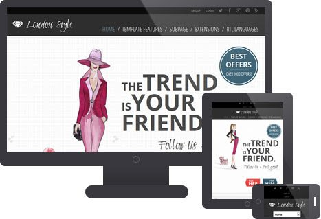 JM Fashion Trends Classifieds Portal Template