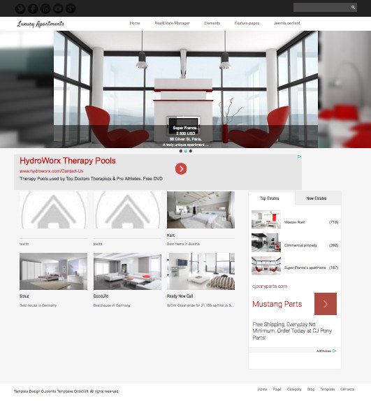 OS Luxury Apartments Template