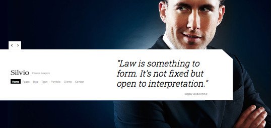 Lawyer & Business WordPress Theme