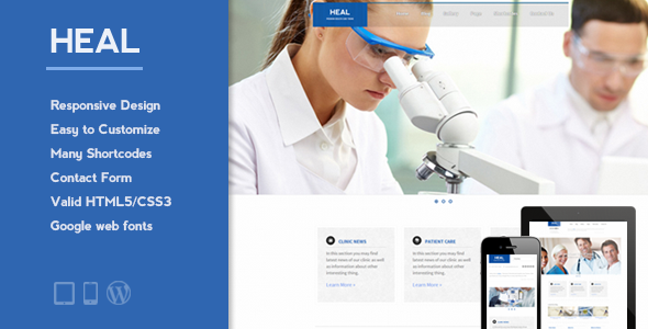 HEAL Responsive Medical Theme