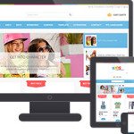 JM Kids Fashion Store Joomla Template