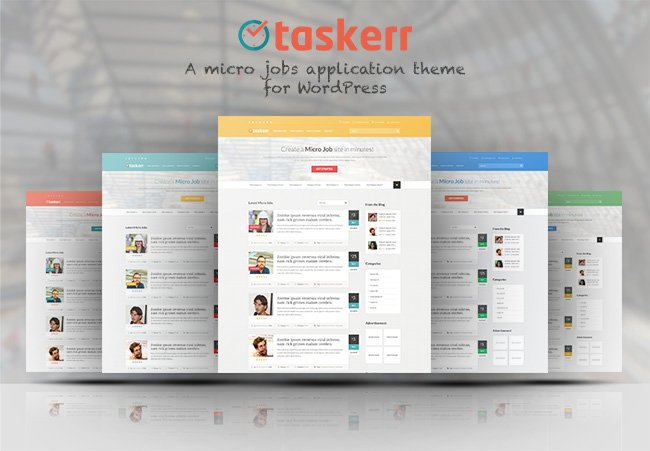 Taskerr WordPress Jobs Marketplace Theme