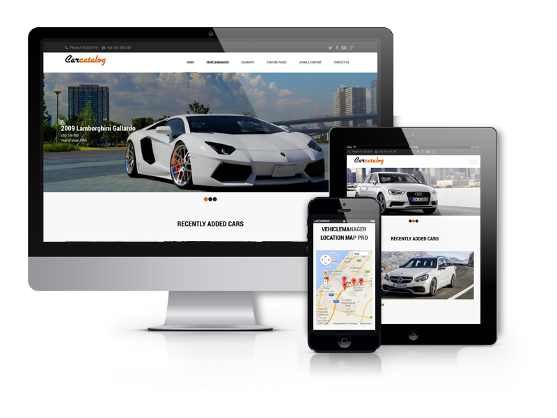 Car Catalog Joomla Auto Dealership Template