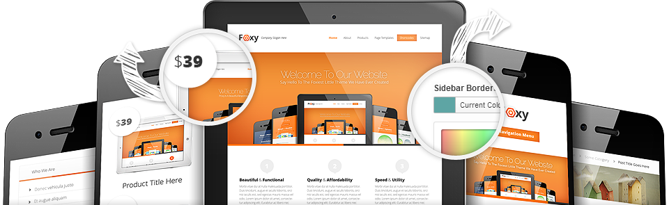 Foxy Responsive WordPress All-in-One eCommerce Theme