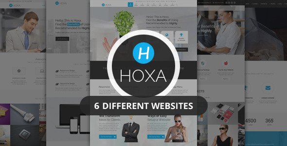 Hoxa Professional Joomla Commercial Template