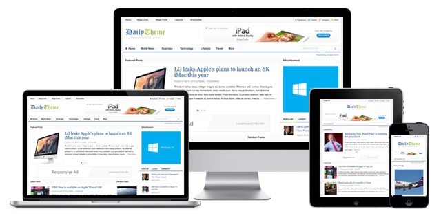 Daily v3.0 Responsive WordPress Newspaper Community Theme