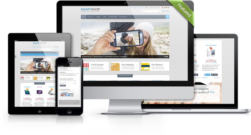 IT SmartShop Joomla eCommerce Template