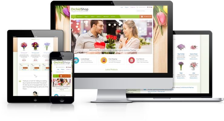 IT OrchidShop Joomla J2Store e-Commerce Template