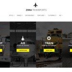 Zoka Transports Joomla Transportation Service Template