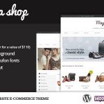 MayaShop Responsive WordPress eCommerce Theme