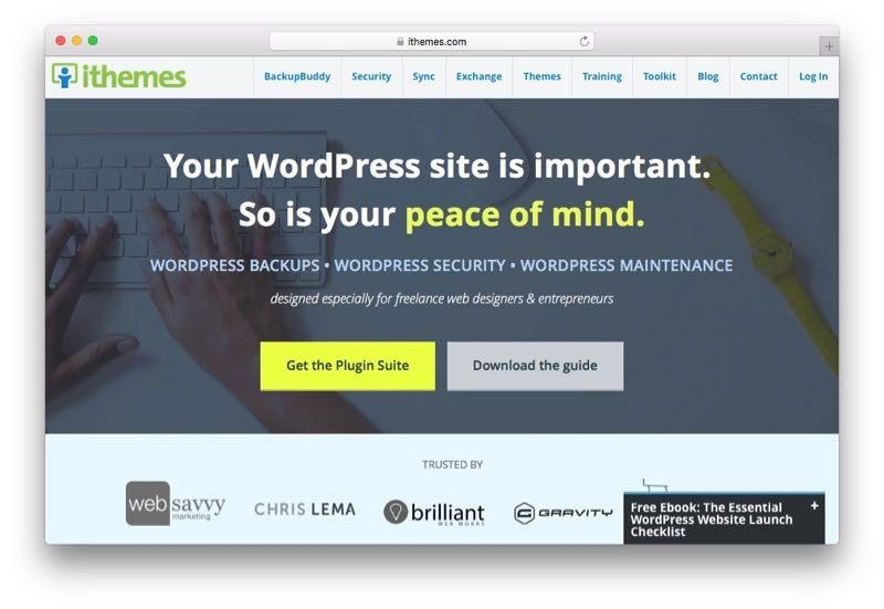 iThemes WordPress Theme Club & Membership