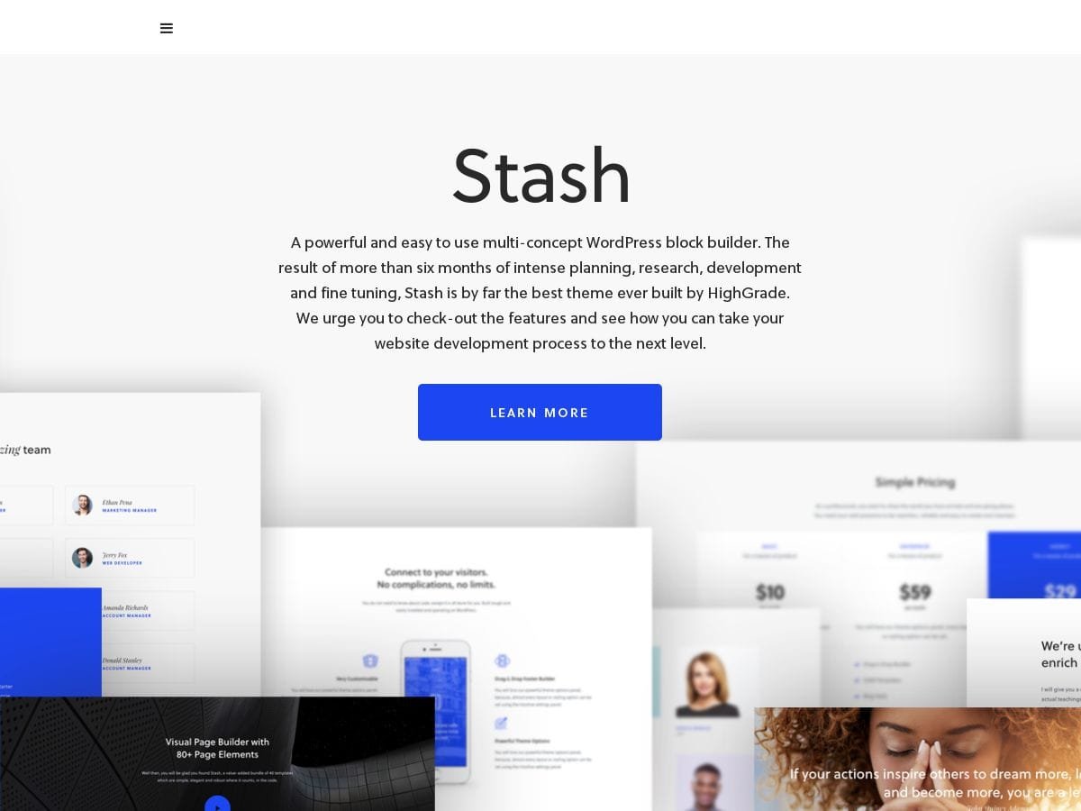 Stash Corporate Business WordPress Theme