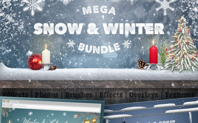 Mega Snow and Winter Bundle Bundle