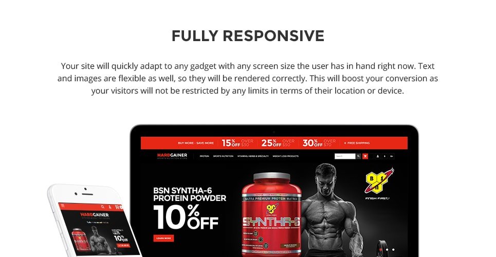 Hard Gainer Sports Nutrition Store Responsive Magento Theme-min