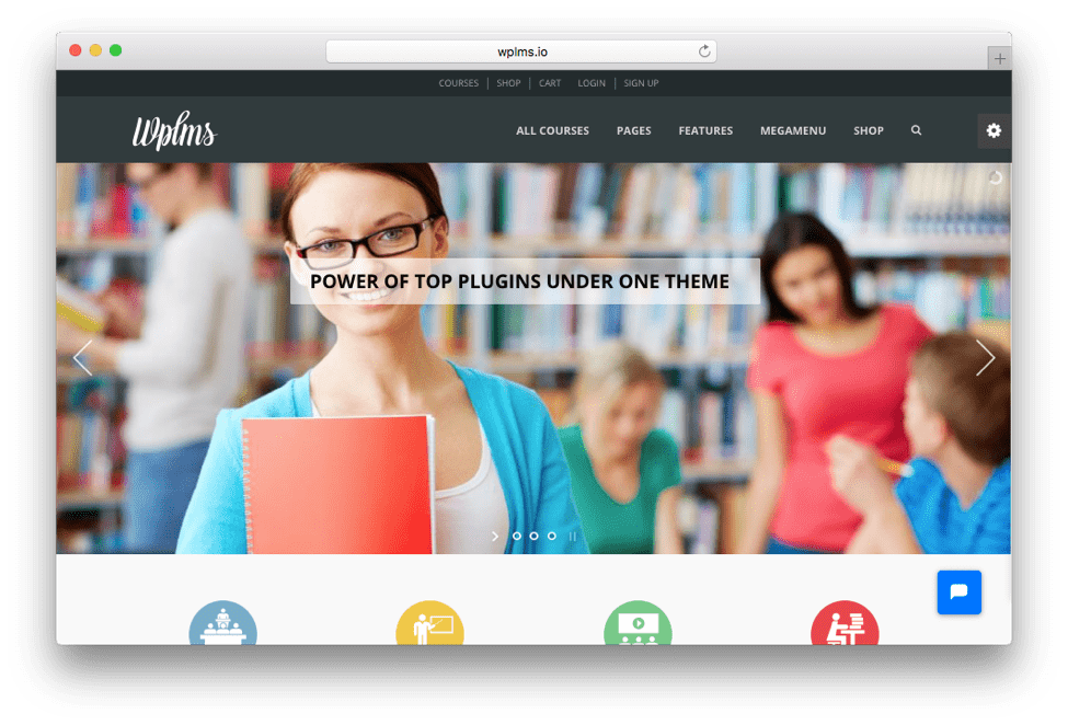 WPLMS WordPress School Theme