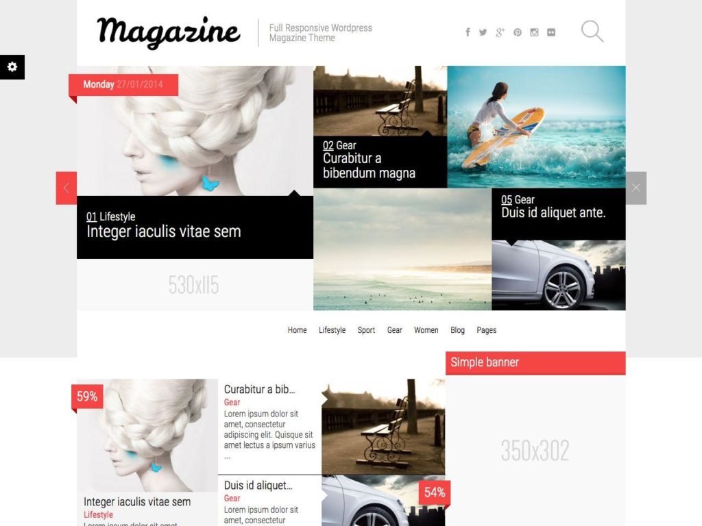 Magazine Review WordPress Theme